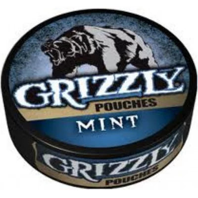 GRIZZLY MINT POUCH 5 CANS