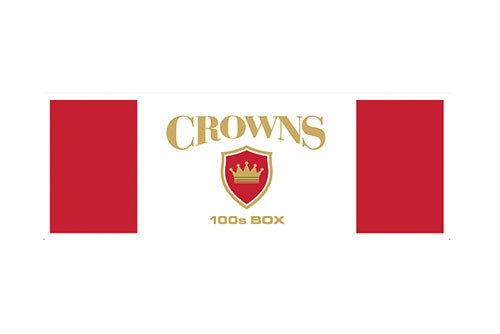 CROWNS 100'S BOX RED CIGARETTES