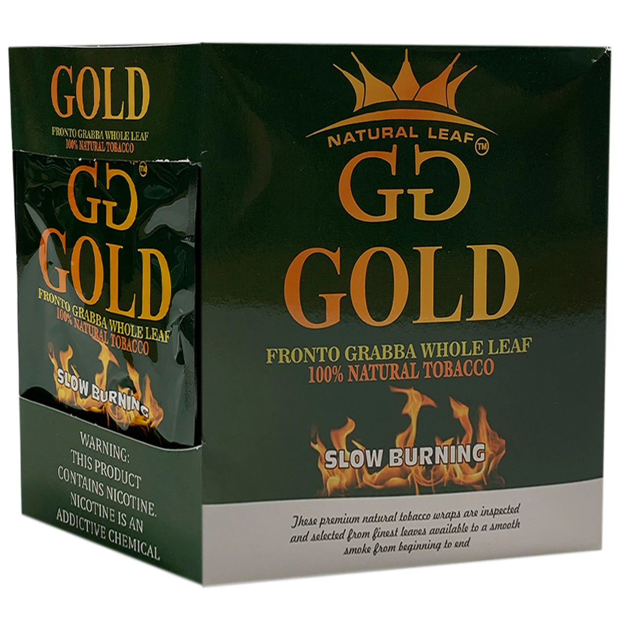 GG GOLD GRABBA WHOLE LEAF 10 PACKS – T&M WHOLESALE LLC.