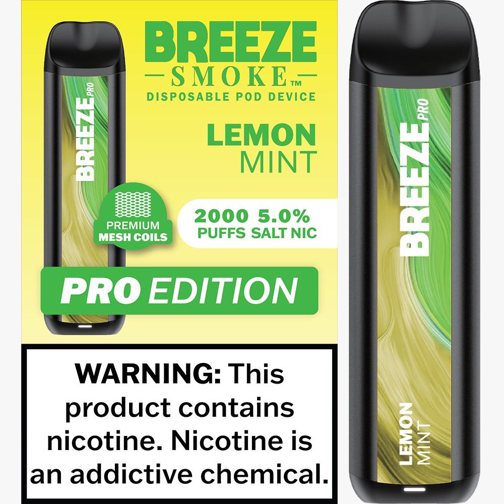 LEMON MINT BREEZE 10 CT – T&M WHOLESALE LLC.