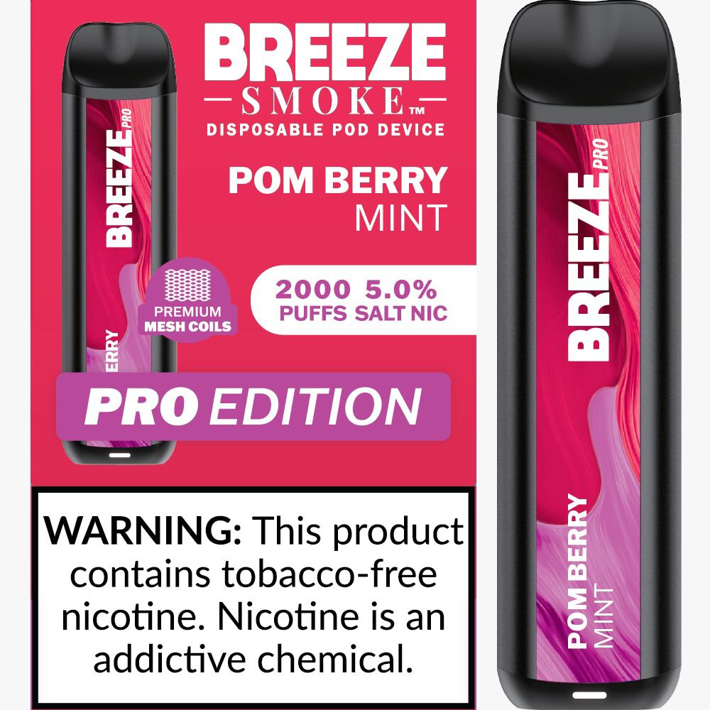 POM BERRY MINT BREEZE 10 CT – T&M WHOLESALE LLC.