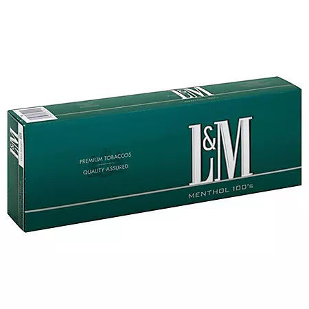 L&M MENTHOL 100'S BX CIGARETTES