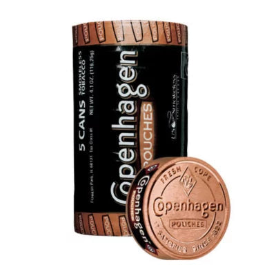 COPENHAGEN POUCHES 5 CANS