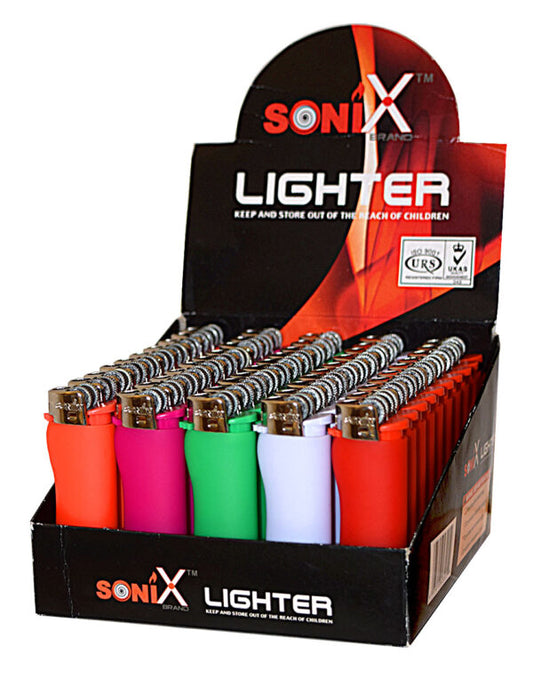 SONIX TM BRAND LIGHTERS 50 CT