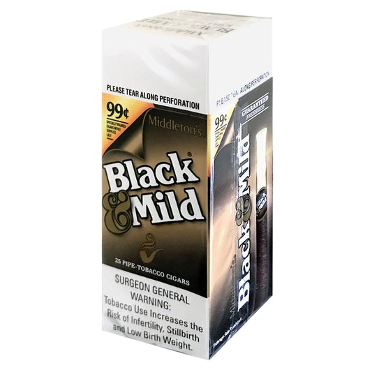 BLACK & MILD  99/CENT ORGINAL 25 CT