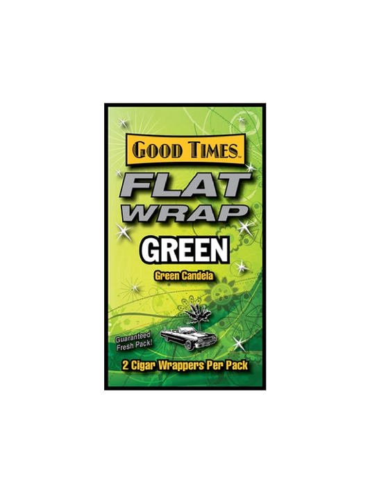 FLAT WRAP GREEN 25 CT