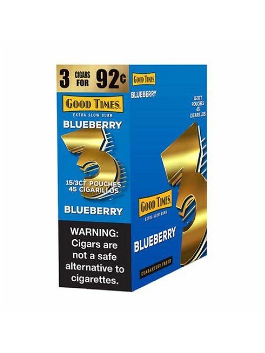 GOOD TIMES BLUEBERRY CIGARILLOS