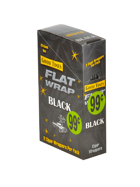 FLAT WRAP BLACK 25 CT