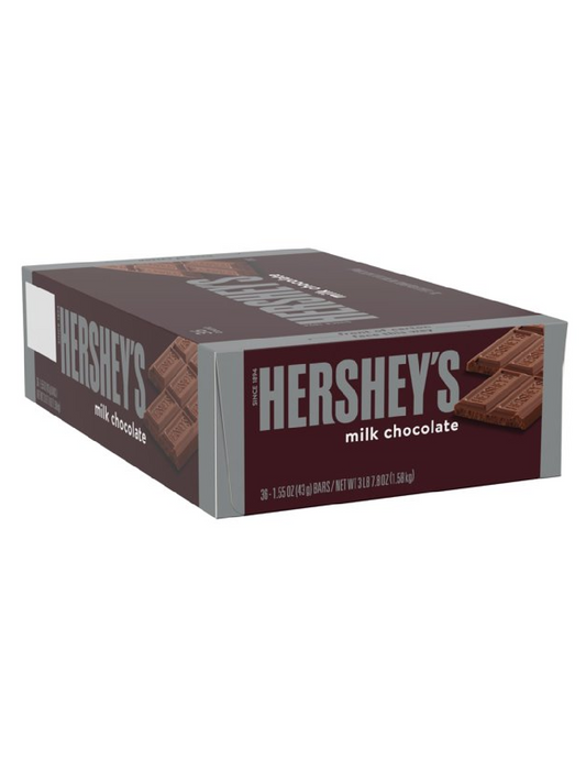 HERSHEY'S MILK CHOCOLATE 36 CT