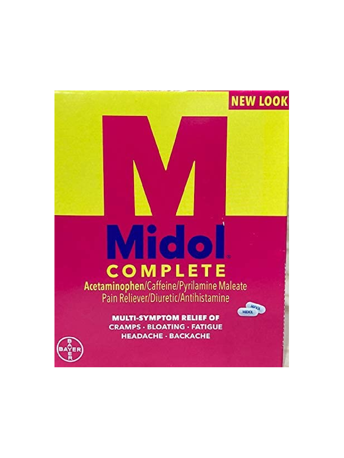 MIDOL COMPLETE 25 POUCHES OF 2 CAPLETS
