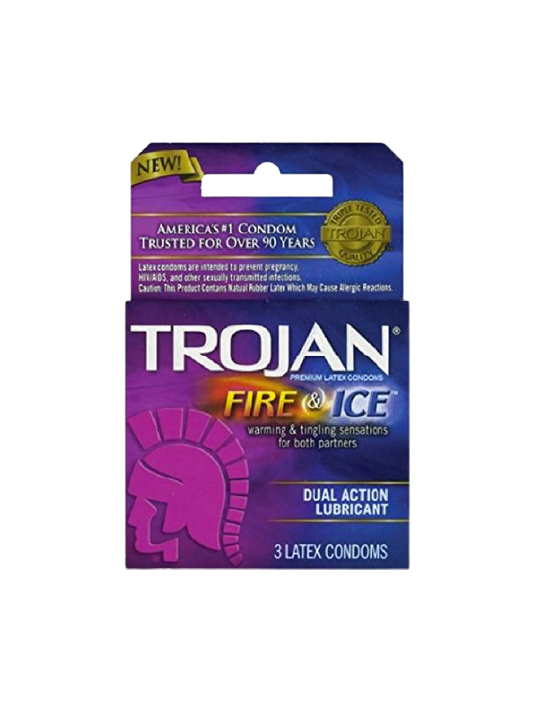 TROJAN FIRE & ICE 3 PK 6 CT
