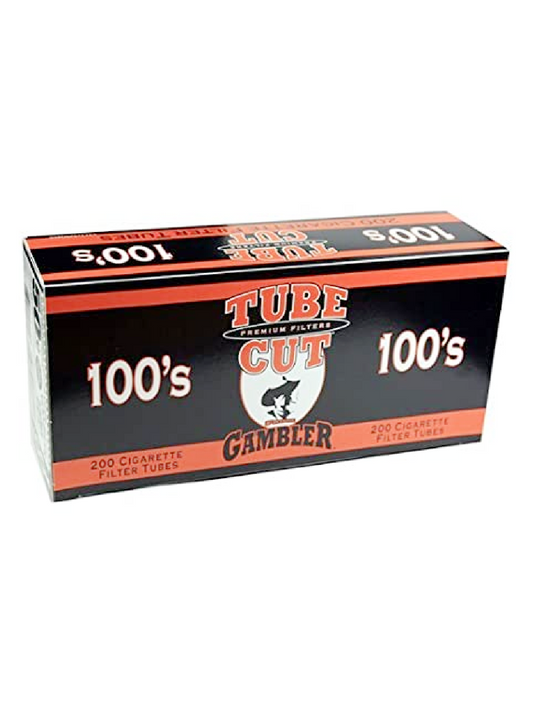 GAMBLER TUBE CUT REG 100'S 200 CT
