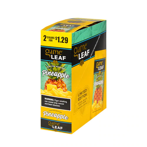 GAME LEAF PINEAPPLE 2 FOR $1.29 15/2 PK 30 CT