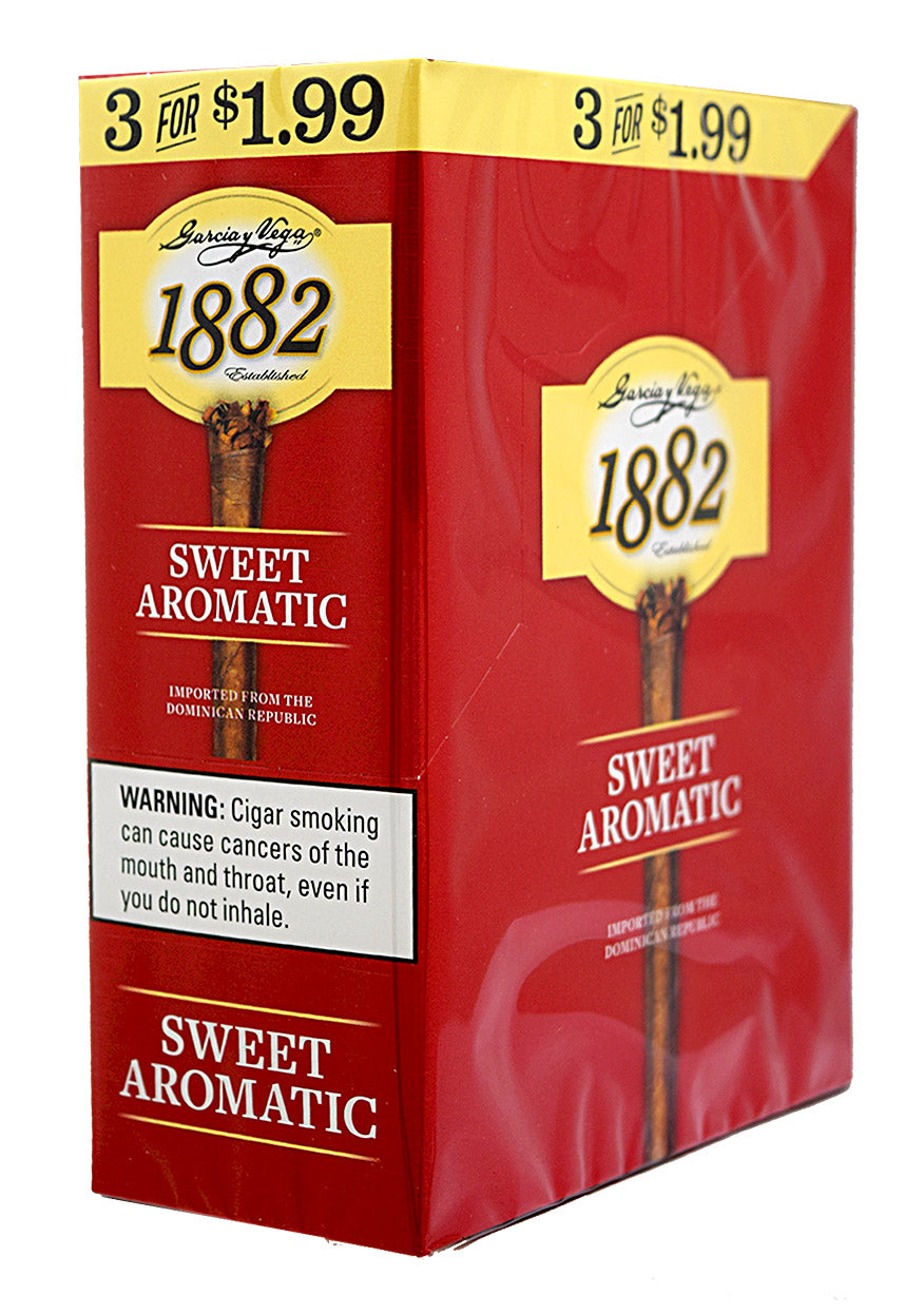 1882 SWEET AROMATIC 3 FOR $1.99 10/3 PK 30 CT