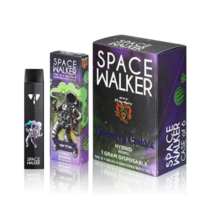 SPACE WALKER BLUEBERRY COOKIES 1 G DISPOSABLE 6 CT HYBRID
