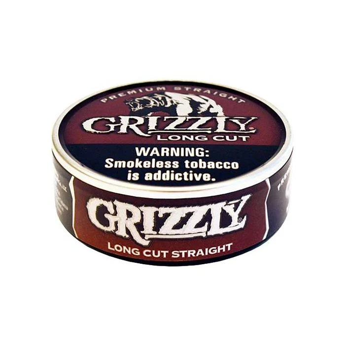 GRIZZLY LONG CUT STRIGHT 5 CANS