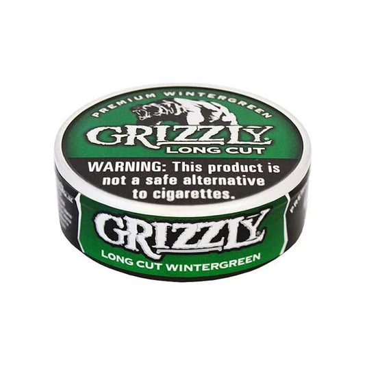 GRIZZLY LONG CUT  WINTER GREEN 5 CANS